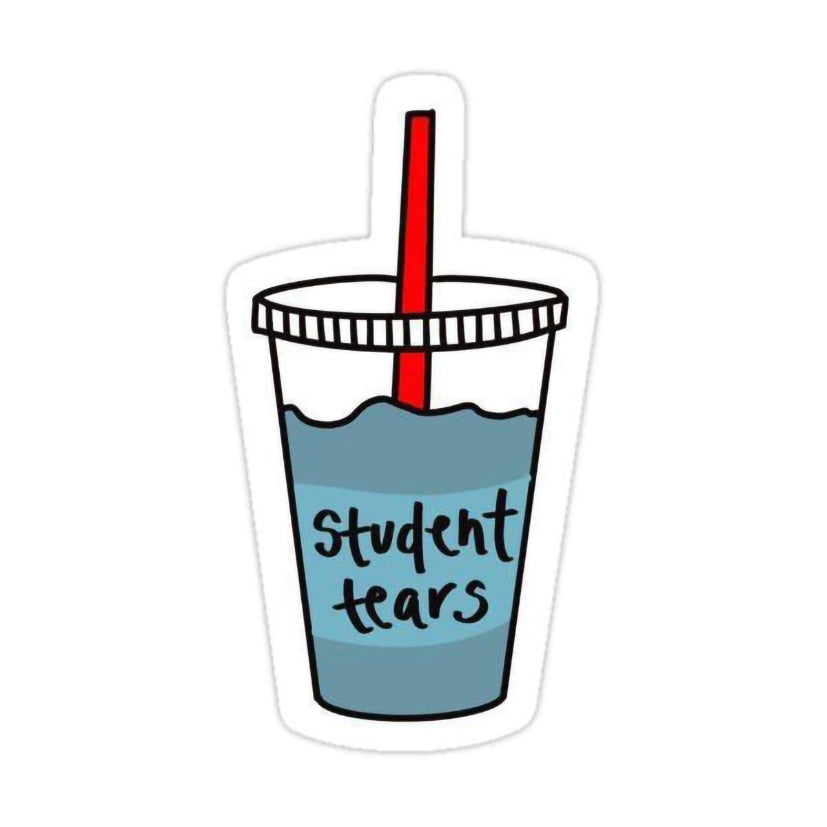 Student tears