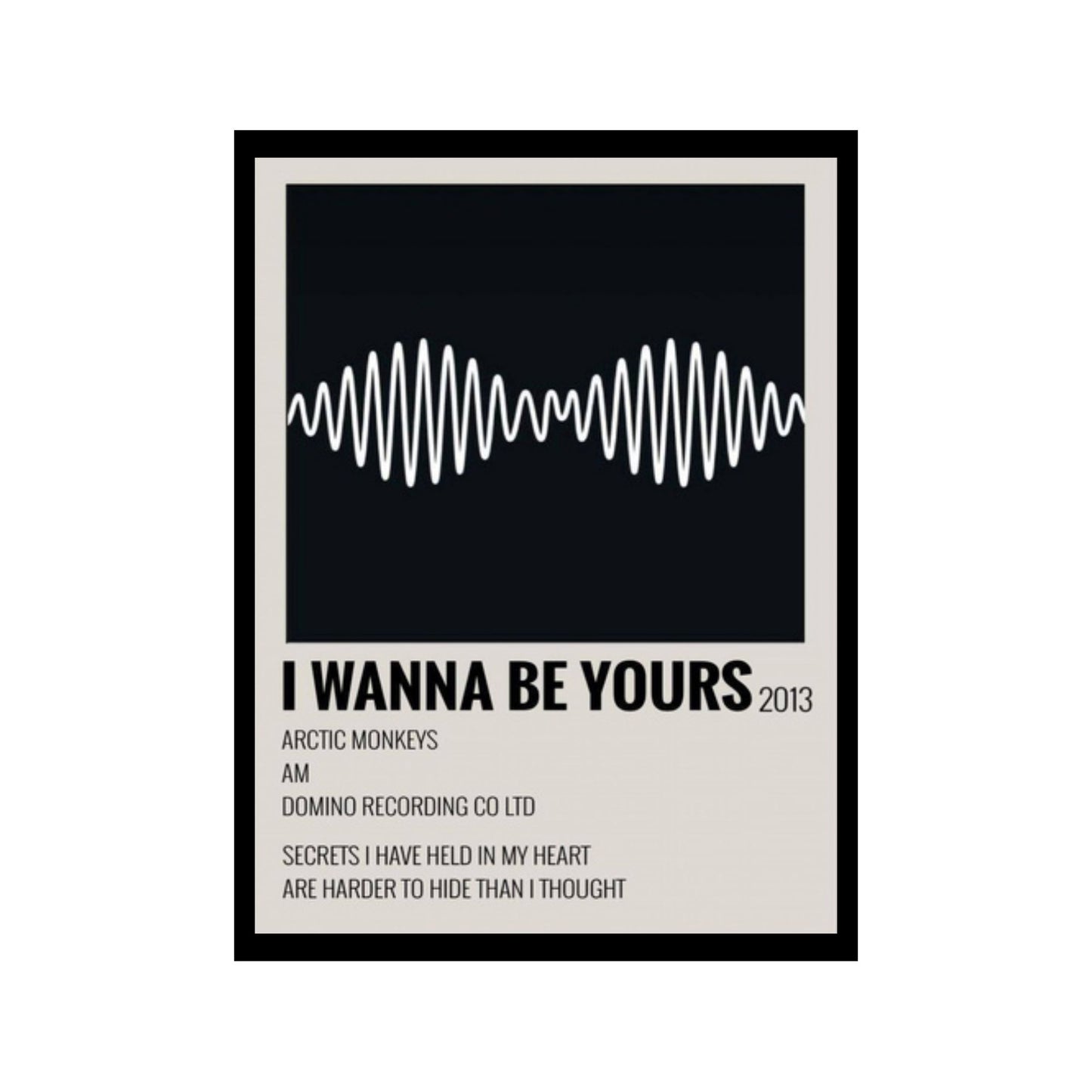 i wanna be yours