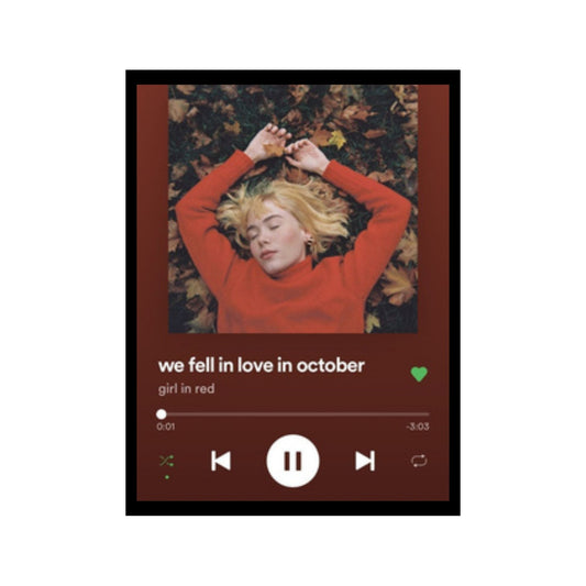 we fell in love in october