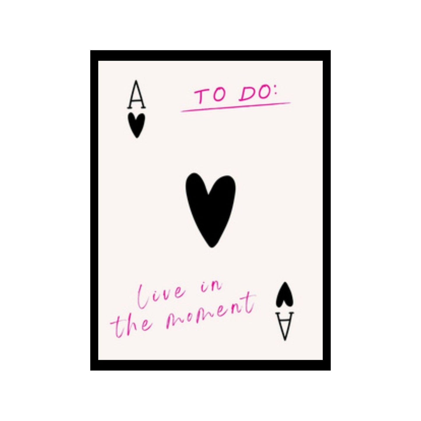 live in the moment