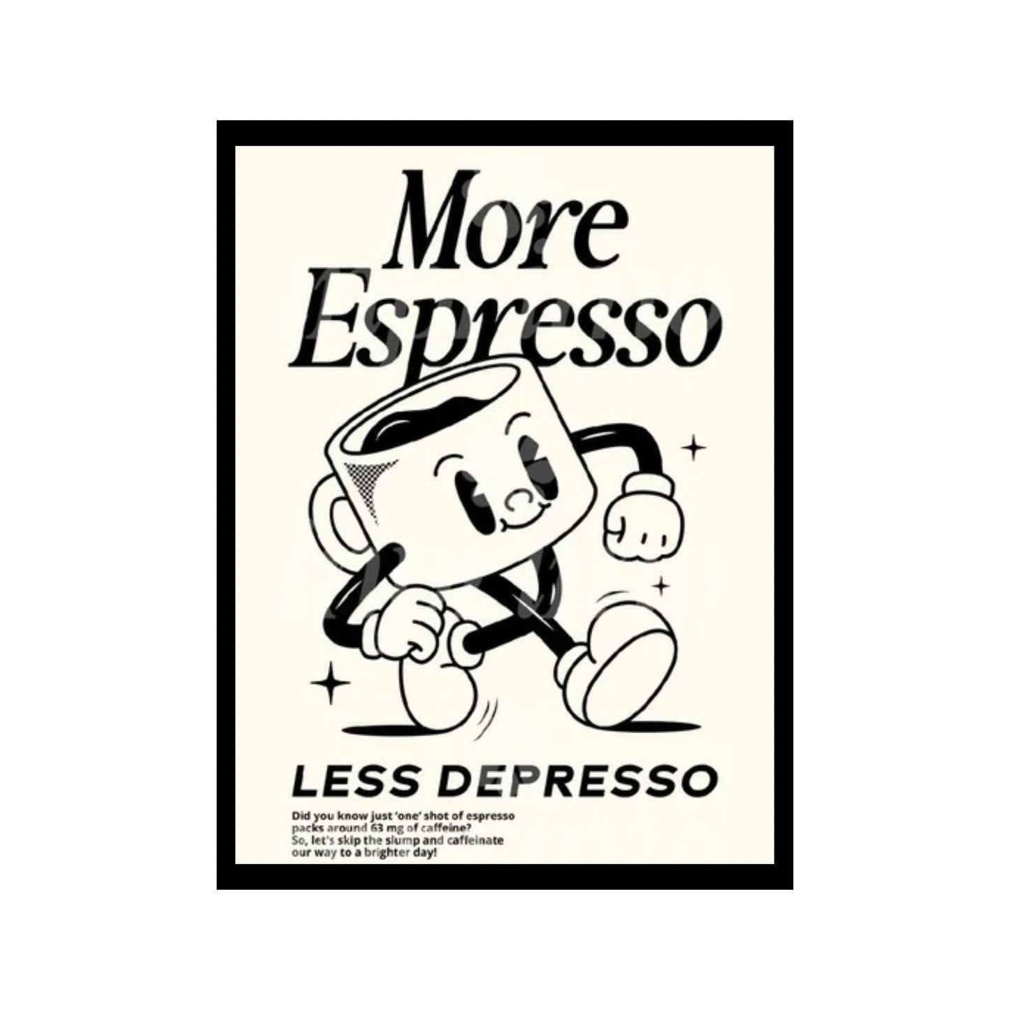 More espresso