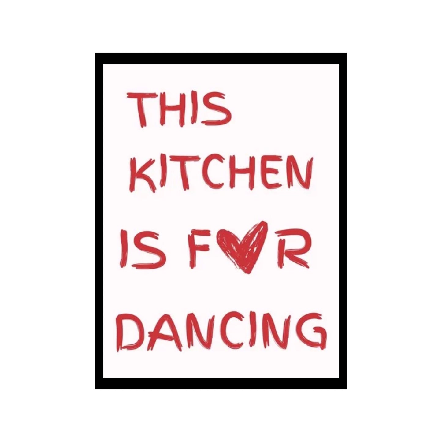 This kitchen is for dancing