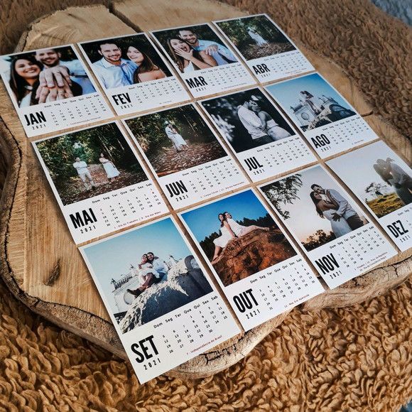 Calendar Polaroids