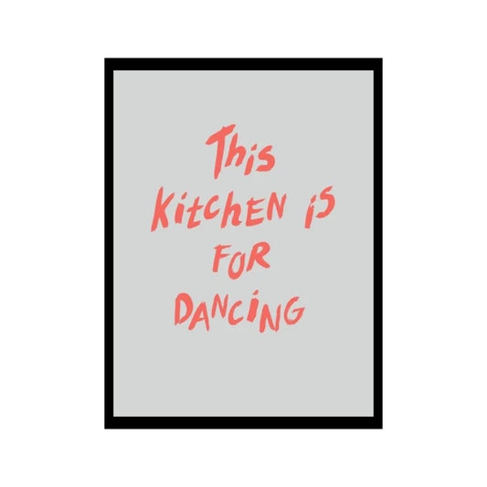 This kitchen is for dancing